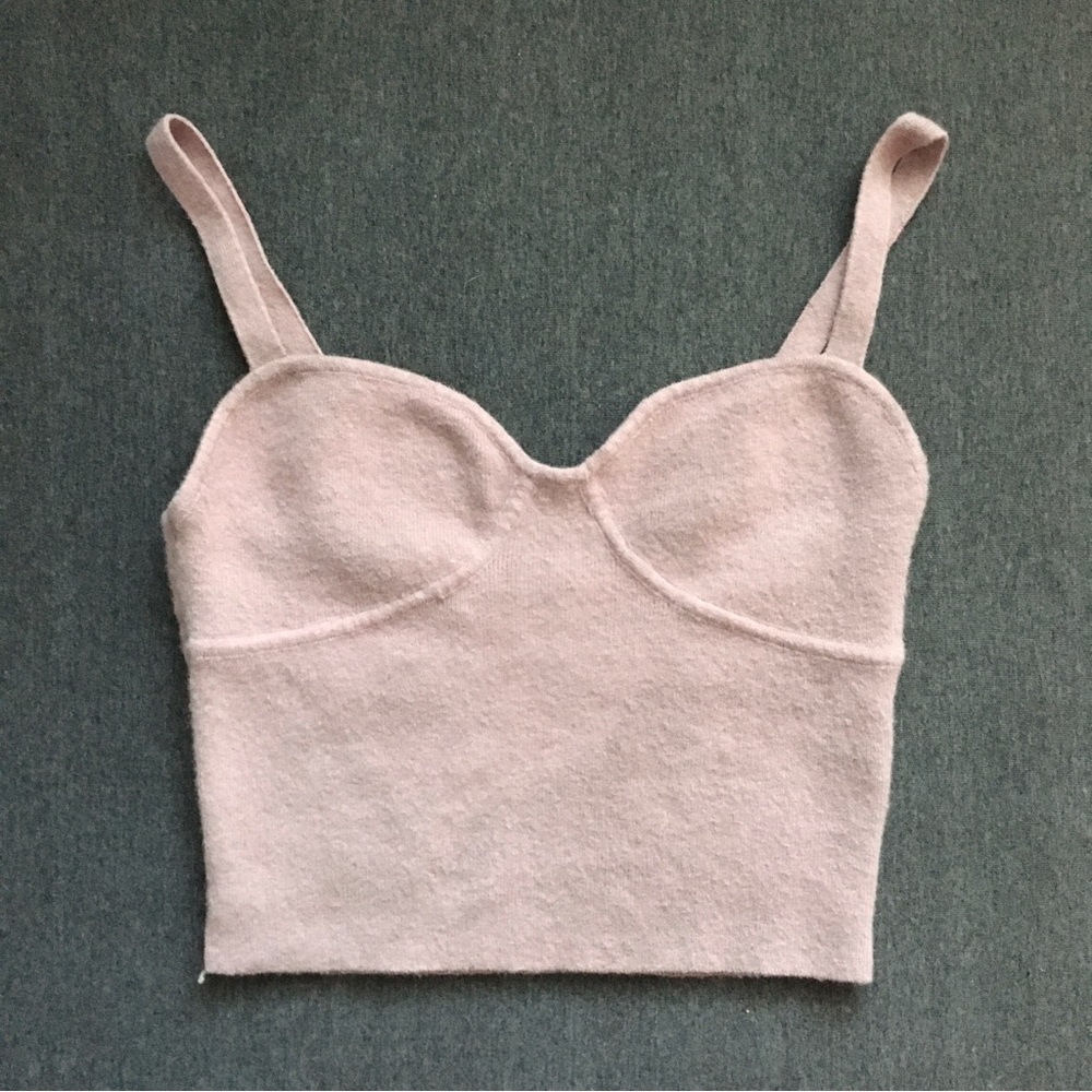 🎁fw$35 Wilfred Sicily crop top M flaw! as is add on